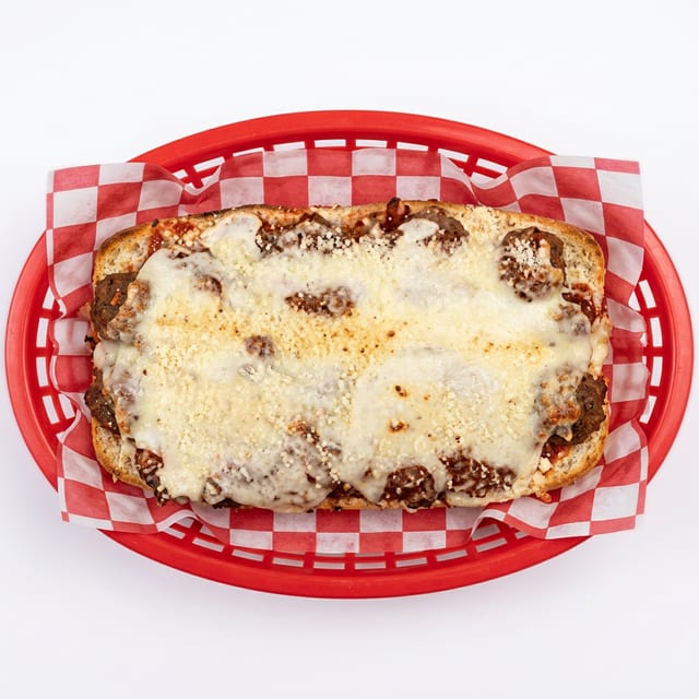 Meatball Parmesan Sub.