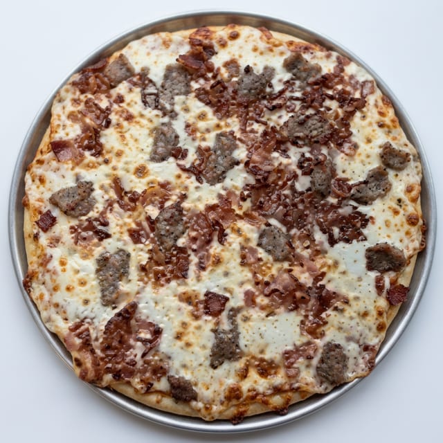 All Meat Pizza.